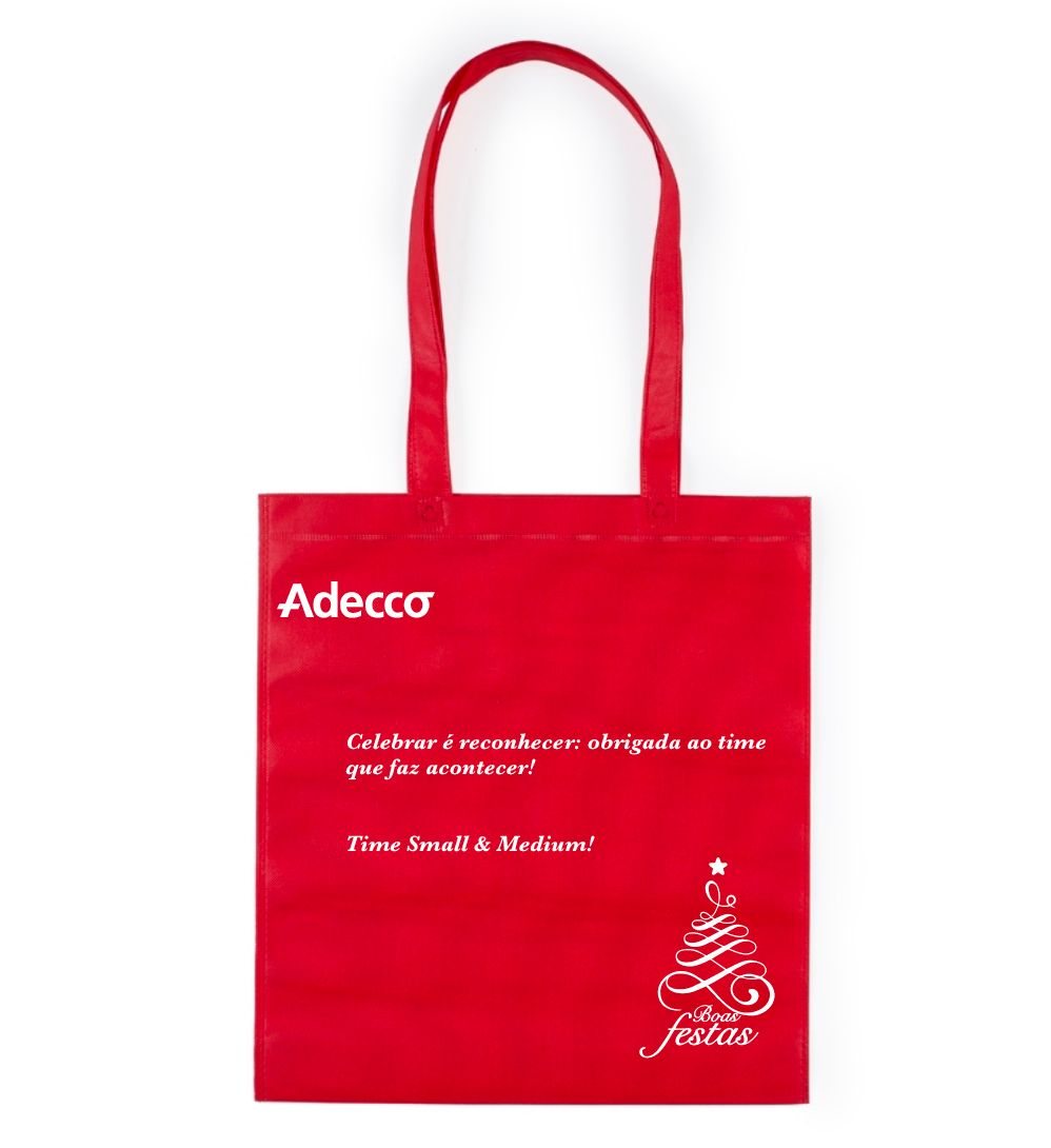Ecobag personalizada para Adecco