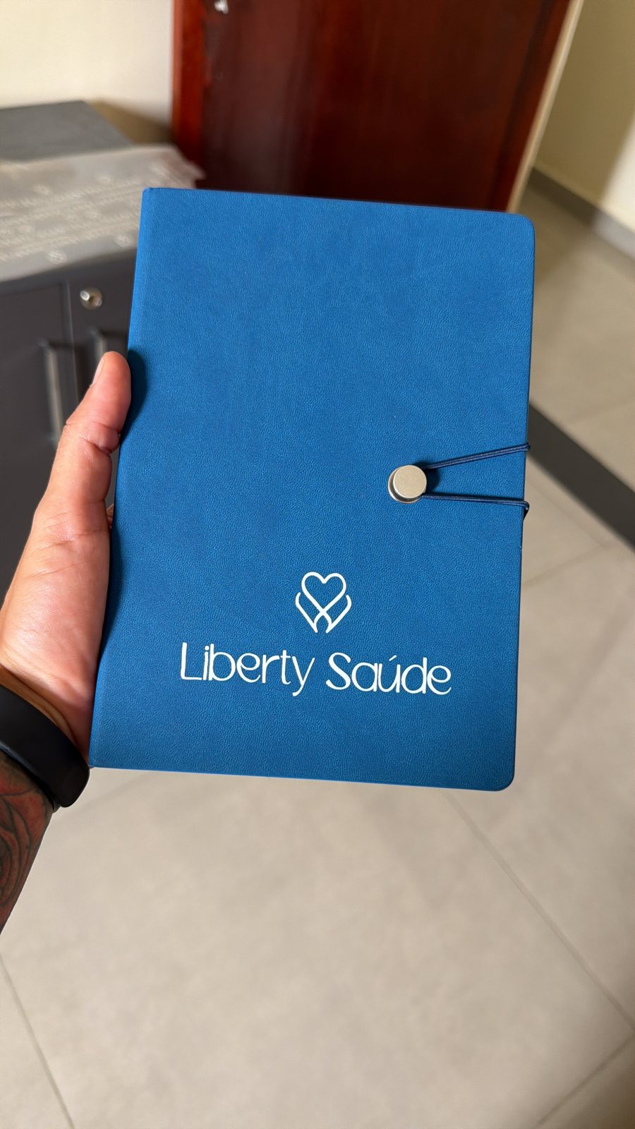 Caderno personalizado para Liberty